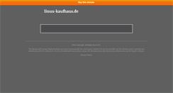 Desktop Screenshot of linux-kaufhaus.de